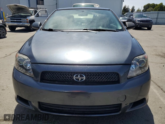 2008 Scion tC Spec with VIN JTKDE167480251220, listed as a Copart auction lot 57328095 with 162,700 mi miles and Clean Title. Bid and sale history available at DreamBid. Image 5.