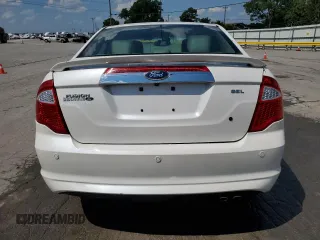 2012 Ford Fusion SEL with VIN 3FAHP0JA2CR141622, listed as a Copart auction lot 62663395 with 205,806 mi miles and Salvage title. Bid and sale history available at DreamBid. Image 6.