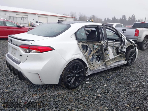 2023 Toyota Corolla SE with VIN 5YFP4MCE4PP164854, listed as a IAAI auction lot 41797287 with 34,435 mi miles and . Bid and sale history available at DreamBid. Image 4.