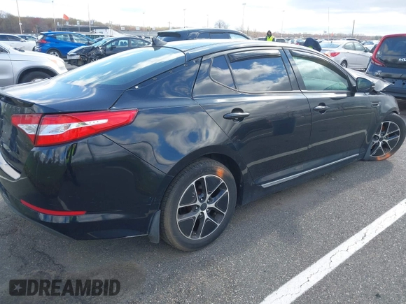 2013 Kia Optima EX with VIN KNAGM4AD8D5049836, listed as a IAAI auction lot 42040438 with Not Provided miles. Bid and sale history available at carsss.com. Image 4.