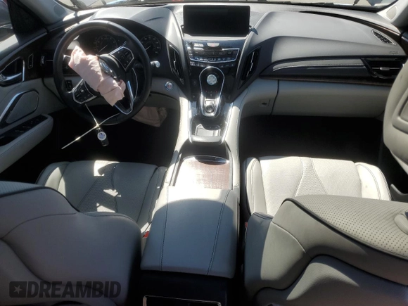 2021 Acura RDX Advance with VIN 5J8TC2H78ML004031, listed as a Copart auction lot 58540435 with 26,859 mi miles and Salvage title. Bid and sale history available at DreamBid. Image 8.