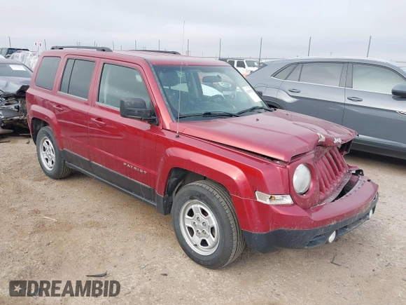 2014 Jeep Patriot Altitude with VIN 1C4NJPBA3ED640754, listed as a IAAI auction lot 42100703 with 108,128 mi miles and . Bid and sale history available at DreamBid. Image 1.