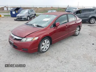 2009 Honda Civic LX z VIN 19XFA165X9E037500, wystawiony jako IAAI lot #42288150 z przebiegiem 158 957 mil mil oraz . Historia ofert i sprzedaży dostępna na DreamBid. Obrazek 2.