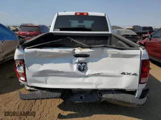 2023 Ram 1500 Classic Express with VIN 1C6RR7FG2PS594705, listed as a Copart auction lot 74591984 with 43,049 mi miles and Salvage Title. Bid and sale history available at carsss.com. Image 6.
