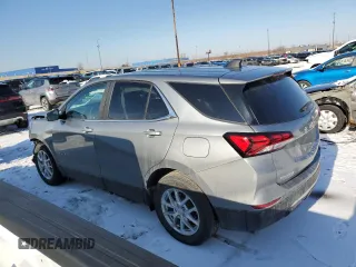 2023 Chevrolet Equinox LT with VIN 3GNAXKEG8PS123623, listed as a Copart auction lot 44256245 with 6,898 mi miles and Clean Title. Bid and sale history available at carsss.com. Image 2.