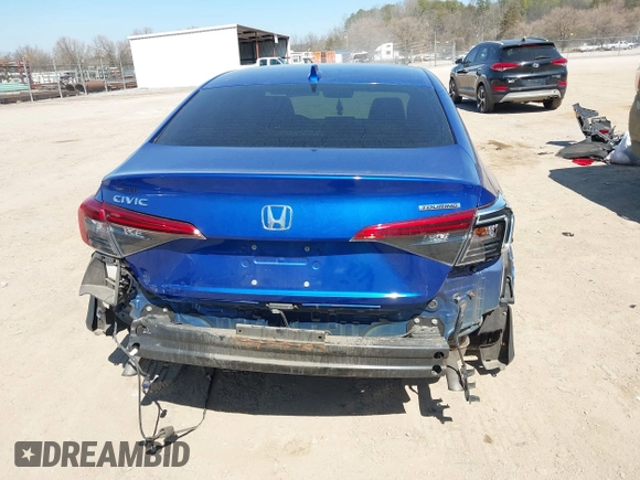 2022 Honda Civic Sedan Touring with VIN 2HGFE1F91NH307155, listed as a IAAI auction lot 41759648 with 1 mi miles. Bid and sale history available at carsss.com. Image 15.