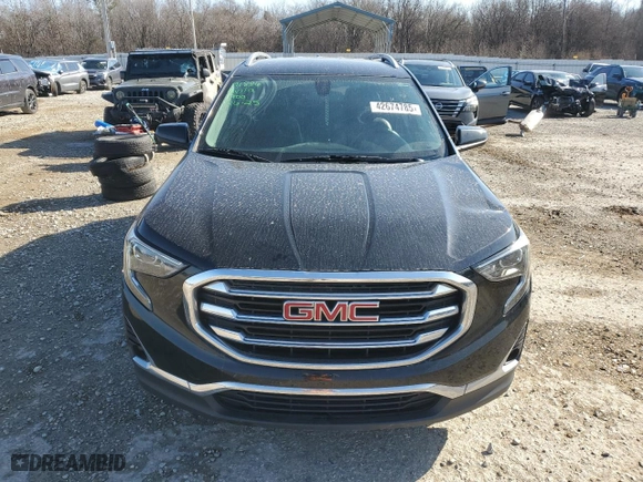 2018 GMC Terrain SLT with VIN 3GKALPEX3JL394130, listed as a Copart auction lot 42674785 with 97,921 mi miles and Clean Title. Bid and sale history available at carsss.com. Image 5.