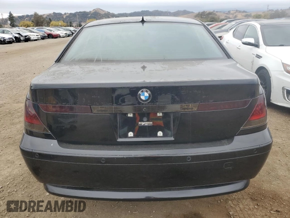 2003 BMW 7 Series 745i with VIN WBAGL63463DP64498, listed as a Copart auction lot 82183384 with 120,003 mi miles and Clean title. Bid and sale history available at DreamBid. Image 6.