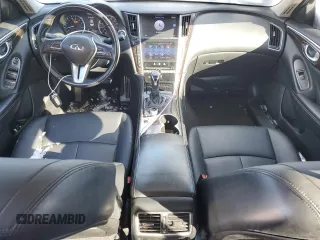 2018 Infiniti Q50 Luxe with VIN JN1EV7AR0JM433540, listed as a Copart auction lot 84282984 with 105,890 mi miles and Salvage Title. Bid and sale history available at carsss.com. Image 8.