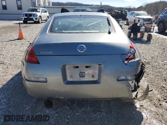 2004 Nissan 350Z Enthusiast with VIN JN1AZ34D74M100770, listed as a Copart auction lot 46511865 with 98,345 mi miles and Clean Title. Bid and sale history available at DreamBid. Image 6.