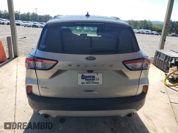 2020 Ford Escape SEL with VIN 1FMCU0H60LUC61177, listed as a Copart auction lot 57350665 with 74,859 mi miles and Salvage title. Bid and sale history available at DreamBid. Image 6.