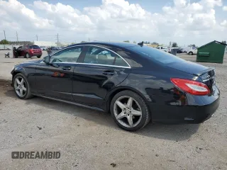 2015 Mercedes-Benz CLS-Class CLS 400 with VIN WDDLJ6FB2FA137276, listed as a Copart auction lot 54877544 with 113,434 mi miles and Salvage Title. Bid and sale history available at carsss.com. Image 2.