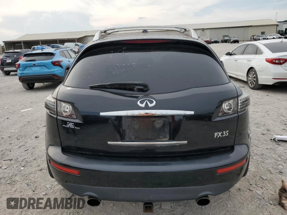 2008 Infiniti FX with VIN JNRAS08W28X208178, listed as a Copart auction lot 62330405 with 228,371 mi miles and Salvage title. Bid and sale history available at DreamBid. Image 6.