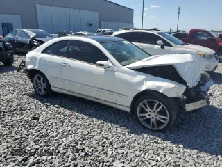 2007 Mercedes-Benz CLK 350 with VIN WDBTJ56H97F207156, listed as a Copart auction lot 51802475 with 187,165 mi miles and Salvage title. Bid and sale history available at DreamBid. Image 4.