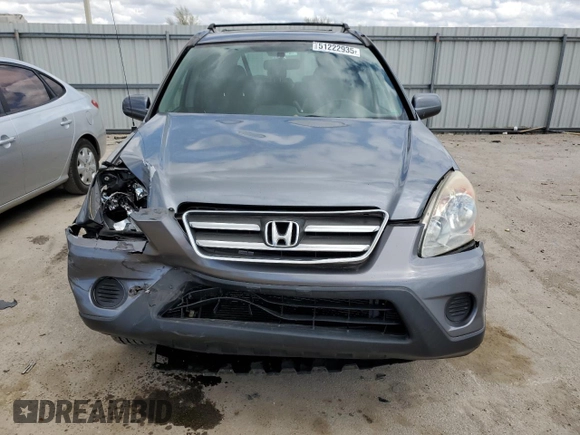 2005 Honda CR-V EX SE with VIN JHLRD78915C052429, listed as a Copart auction lot 51222935 with 260,125 mi miles and Salvage Title. Bid and sale history available at DreamBid. Image 5.