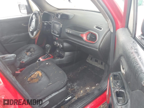 2016 Jeep Renegade Trailhawk with VIN ZACCJBCT8GPD71956, listed as a IAAI auction lot 42244660 with Not provided miles and . Bid and sale history available at DreamBid. Image 5.