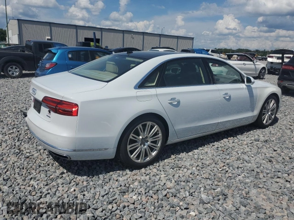 2015 Audi A8 3.0T z VIN WAU3GAFD9FN033886, wystawiony jako Copart lot #60137395 z przebiegiem 48 281 mil mil oraz Szkoda całkowita • Salvage title. Historia ofert i sprzedaży dostępna na DreamBid. Obrazek 3.
