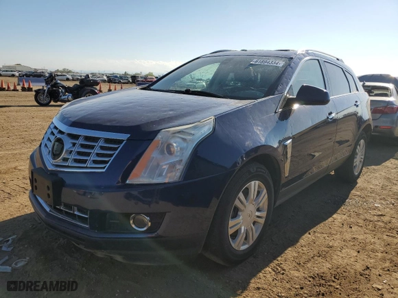 2013 Cadillac SRX Luxury Collection with VIN 3GYFNGE33DS541060, listed as a Copart auction lot 61894334 with 122,973 mi miles and Non Repairable. Bid and sale history available at carsss.com. Image 1.