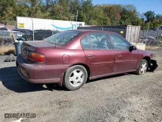 2001 Chevrolet Malibu LS with VIN 1G1NE52J816192690, listed as a Copart auction lot 76683134 with 0 mi miles and Salvage Title. Bid and sale history available at carsss.com. Image 3.