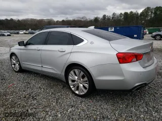 2015 Chevrolet Impala LTZ with VIN 2G1165S31F9228345, listed as a Copart auction lot 41655745 with 105,664 mi miles and Salvage Title. Bid and sale history available at carsss.com. Image 2.