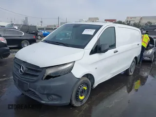 2020 Mercedes-Benz Metris Cargo with VIN WD3PG2EA2L3674302, listed as a IAAI auction lot 41482827 with 116,502 mi miles. Bid and sale history available at carsss.com. Image 2.