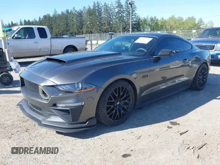 2018 Ford Mustang GT with VIN 1FA6P8CF4J5185412, listed as a IAAI auction lot 42077594 with 44,654 mi miles and . Bid and sale history available at DreamBid. Image 17.