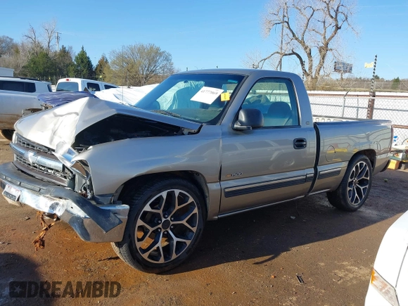1999 Chevrolet Silverado 1500 with VIN 1GCEC14W9XZ129037, listed as a IAAI auction lot 41777069 with 1 mi miles. Bid and sale history available at carsss.com. Image 14.
