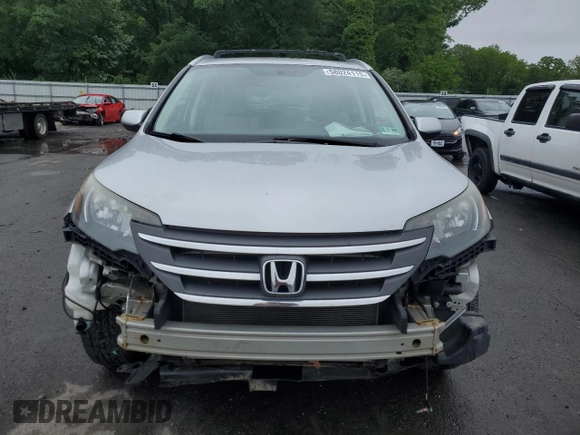 2013 Honda CR-V EX-L z VIN 5J6RM4H78DL000086, wystawiony jako Copart lot #58024115 z przebiegiem 117 129 mil mil oraz Szkody całkowita. Historia ofert i sprzedaży dostępna na DreamBid. Obrazek 5.