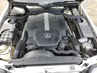 1999 Mercedes-Benz SL-Class with VIN WDBFA68F4XF184335, listed as a Copart auction lot 86287834 with 97,564 mi miles and Salvage Title. Bid and sale history available at carsss.com. Image 11.