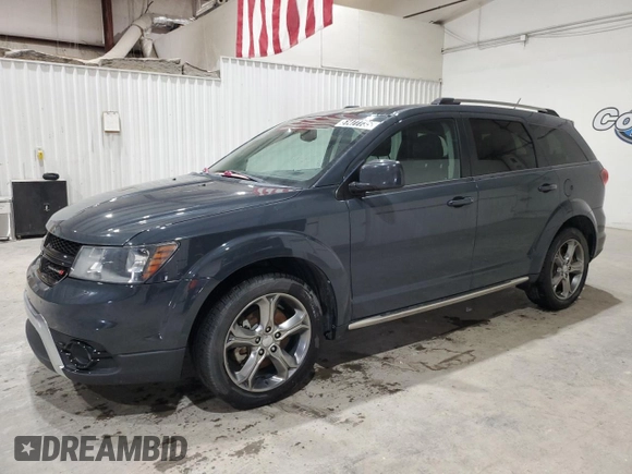 2017 Dodge Journey Crossroad Plus with VIN 3C4PDCGB9HT683200, listed as a Copart auction lot 51477735 with 111,137 mi miles and Clean Title. Bid and sale history available at carsss.com. Image 1.