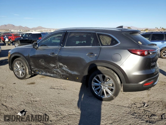 2021 Mazda CX-9 Signature with VIN JM3TCBEYXM0510965, listed as a Copart auction lot 46944315 with 20,990 mi miles and Salvage Title. Bid and sale history available at carsss.com. Image 2.