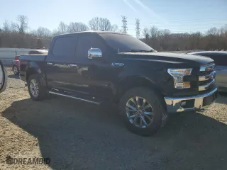 2016 Ford F-150 XLT with VIN 1FTEW1EG9GKF60162, listed as a Copart auction lot 46482285 with 122,263 mi miles and Salvage Title. Bid and sale history available at carsss.com. Image 4.