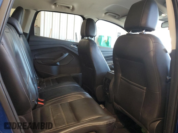 2017 Ford Escape Titanium with VIN 1FMCU0J94HUF06963, listed as a Copart auction lot 51993245 with 90,588 mi miles and Clean Title. Bid and sale history available at carsss.com. Image 10.