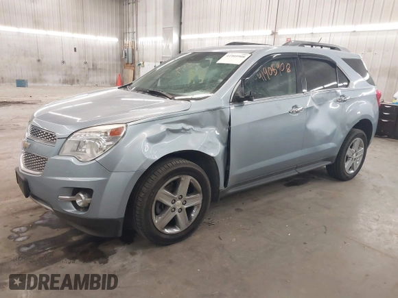 2015 Chevrolet Equinox LTZ with VIN 2GNFLHE35F6357023, listed as a IAAI auction lot 41905908 with 165,388 mi miles and . Bid and sale history available at DreamBid. Image 2.
