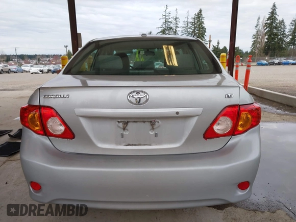 2009 Toyota Corolla with VIN JTDBL40E299069381, listed as a IAAI auction lot 41838258 with 197,992 mi miles. Bid and sale history available at carsss.com. Image 16.