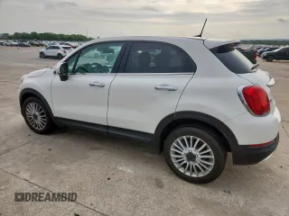 2018 FIAT 500X Lounge with VIN ZFBCFXDB9JP651302, listed as a Copart auction lot 59435875 with 63,186 mi miles and Salvage title. Bid and sale history available at DreamBid. Image 2.