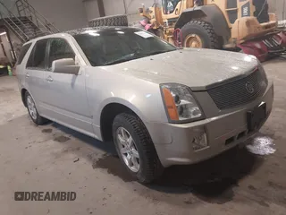 2008 Cadillac SRX AWD with VIN 1GYEE437880134297, listed as a IAAI auction lot 41869680 with 63,777 mi miles. Bid and sale history available at carsss.com. Image 1.