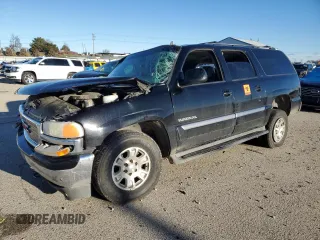 2006 GMC Yukon XL SLT with VIN 3GKFK16Z06G116730, listed as a Copart auction lot 86746054 with 222,236 mi miles and Salvage Title. Bid and sale history available at carsss.com. Image 1.