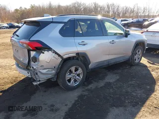 2023 Toyota RAV4 Hybrid LE with VIN JTMMWRFV6PD186024, listed as a IAAI auction lot 41417213 with 9,217 mi miles. Bid and sale history available at carsss.com. Image 4.