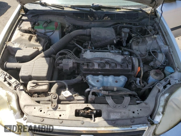 1999 Honda Civic LX with VIN 2HGEJ6673XH504043, listed as a Copart auction lot 55201185 with 220,352 mi miles and Clean Title. Bid and sale history available at carsss.com. Image 11.