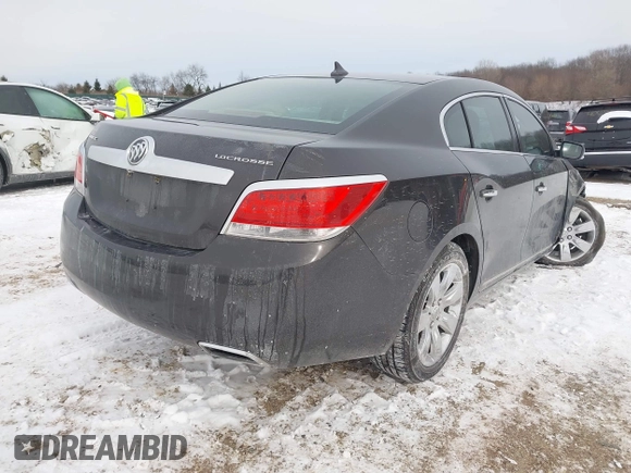 2013 Buick LaCrosse Premium 1 with VIN 1G4GF5E36DF322427, listed as a IAAI auction lot 41574871 with 189,371 mi miles and . Bid and sale history available at DreamBid. Image 4.