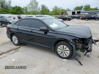 2019 Volkswagen Jetta S with VIN 3VWC57BU3KM066580, listed as a Copart auction lot 55295715 with 74,657 mi miles and Salvage title. Bid and sale history available at DreamBid. Image 4.