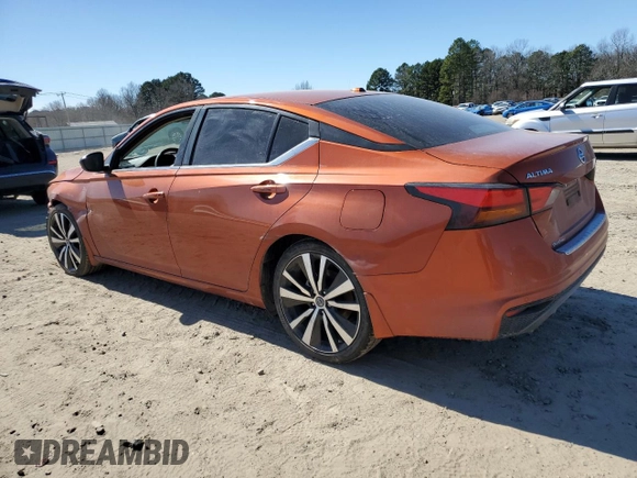 2022 Nissan Altima SR with VIN 1N4BL4CV7NN396314, listed as a Copart auction lot 47005305 with 46,994 mi miles and Salvage Title. Bid and sale history available at DreamBid. Image 2.