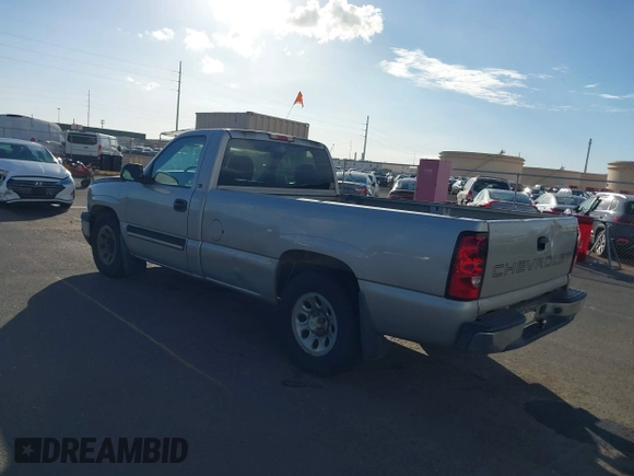 2006 Chevrolet Silverado 1500 Work Truck with VIN 1GCEC14X46Z248041, listed as a IAAI auction lot 41345560 with 130,434 mi miles and . Bid and sale history available at DreamBid. Image 3.