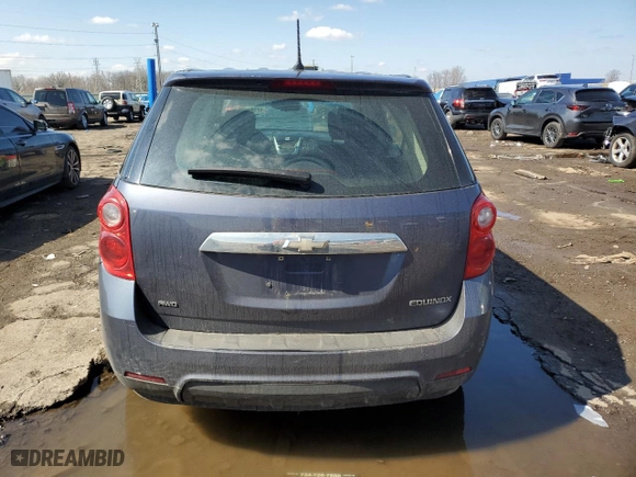 2013 Chevrolet Equinox LS with VIN 2GNFLCEK3D6200047, listed as a Copart auction lot 52923955 with 185,330 mi miles and Clean Title. Bid and sale history available at carsss.com. Image 6.