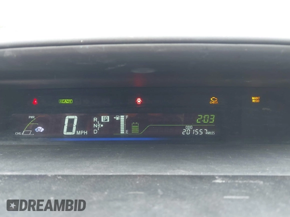 2013 Toyota Prius Two with VIN JTDZN3EU2D3188496, listed as a IAAI auction lot 42169350 with 201,557 mi miles and . Bid and sale history available at carsss.com. Image 7.