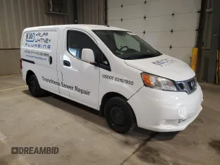 2020 Nissan NV200 S with VIN 3N6CM0KN4LK708370, listed as a Copart auction lot 57563745 with 108,786 mi miles and Salvage title. Bid and sale history available at DreamBid. Image 4.