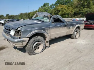 1993 Ford Ranger Splash with VIN 1FTCR11X7PTA06696, listed as a Copart auction lot 82279754 with 144,853 mi miles and Salvage title. Bid and sale history available at DreamBid. Image 1.