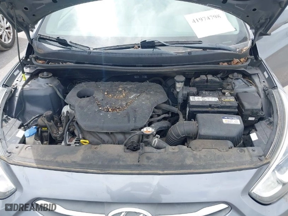 2017 Hyundai Accent SE with VIN KMHCT5AE7HU338751, listed as a IAAI auction lot 41974798 with 96,638 mi miles. Bid and sale history available at carsss.com. Image 10.