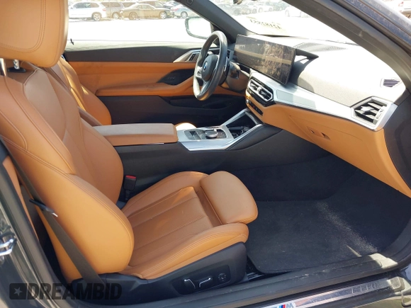 2024 BMW 4 Series 430i xDrive with VIN WBA43AT02RCR23583, listed as a IAAI auction lot 42182853 with 11,885 mi miles and . Bid and sale history available at DreamBid. Image 5.